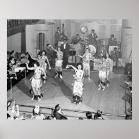 Cabaret Dancers, 1941. Vintages Foto