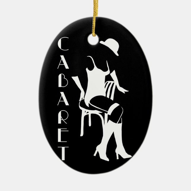 Cabaret Keramik Ornament (Vorne)