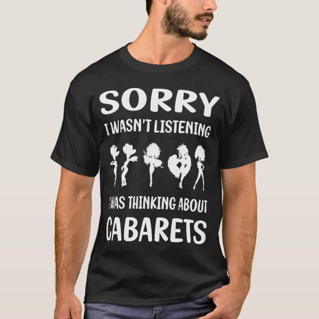 Cabaret nicht hören T-Shirt (Vorderseite)