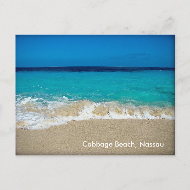 Cabbage Beach Postkarte (Vorderseite)