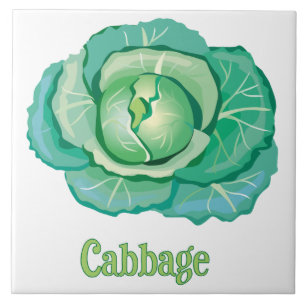 Cabbage Decorative Kitchenette Fliese