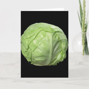 Cabbage Grußkarte Karte
