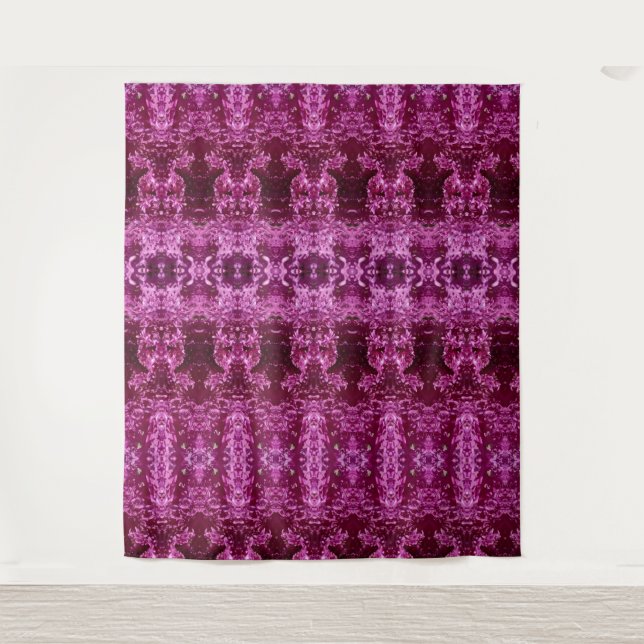 Cabbage Ikat Too Wandteppich (Vorderseite)