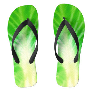 Cabbage Leaf Flip Flops