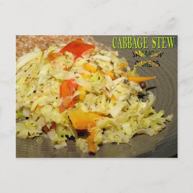 Cabbage Stew Postkarte (Vorderseite)