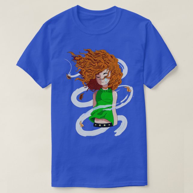 Cabelos ao vento T-Shirt (Design vorne)