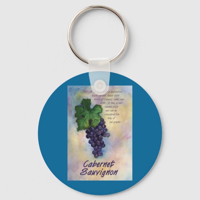 Cabernet Sauvignon Schlüsselanhänger (Vorderseite)