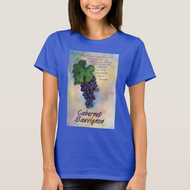 Cabernet Sauvignon Shirt (Vorderseite)
