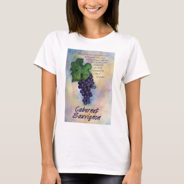 Cabernet Sauvignon Shirt (Vorderseite)
