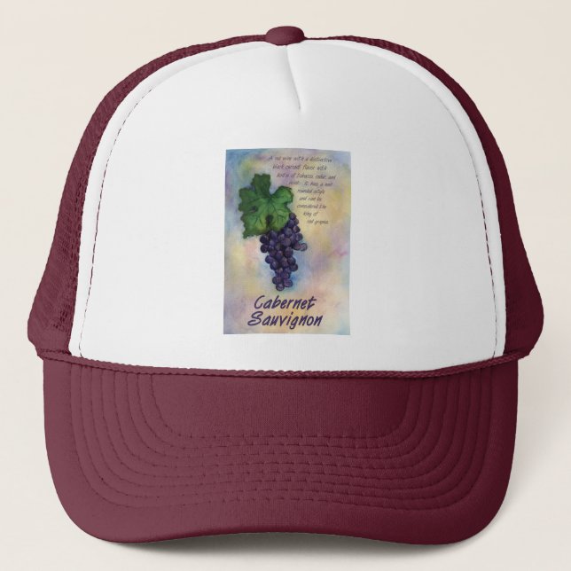 Cabernet Sauvignon Weinhut Truckerkappe (Vorderseite)