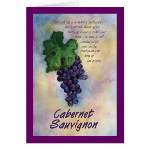 Cabernet Sauvignon Weinkarte