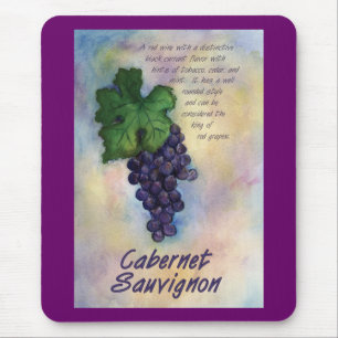 Cabernet Sauvignon Wine Mousepad