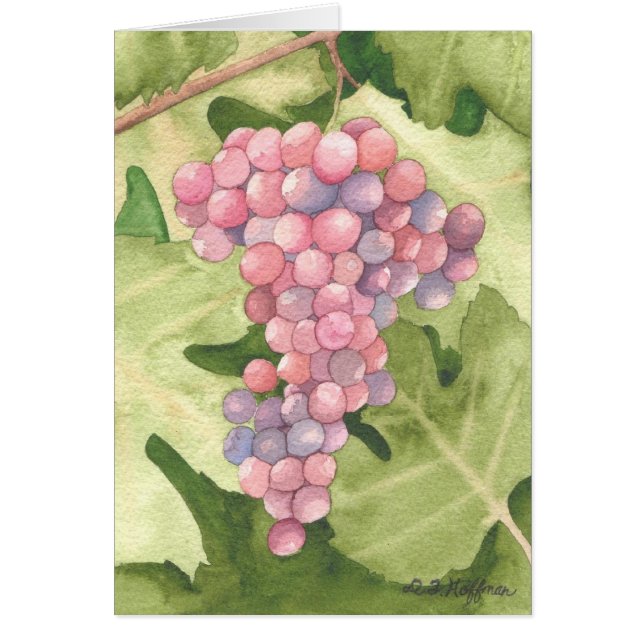 Cabernet-Traubenkarte (Vorne)