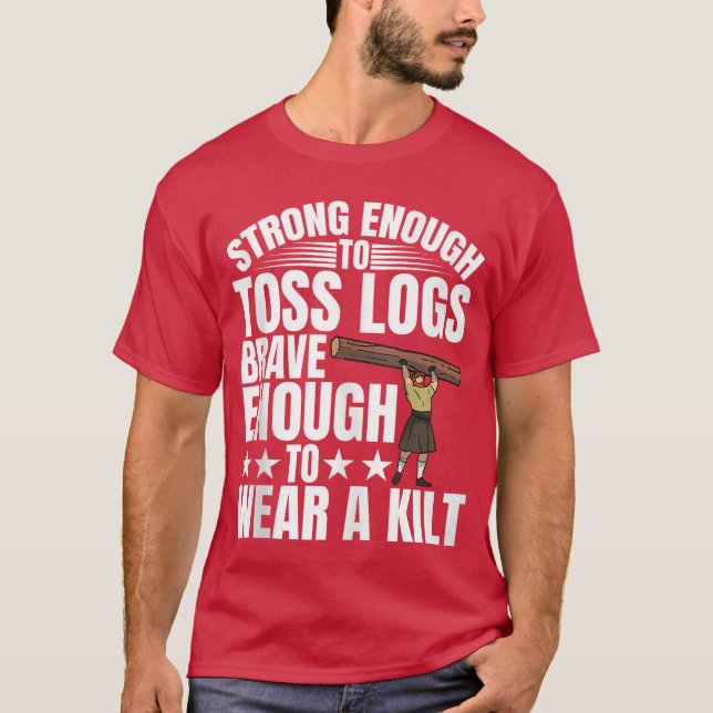 Cabeross For Highland Gamesankop retro T-Shirt (Vorderseite)