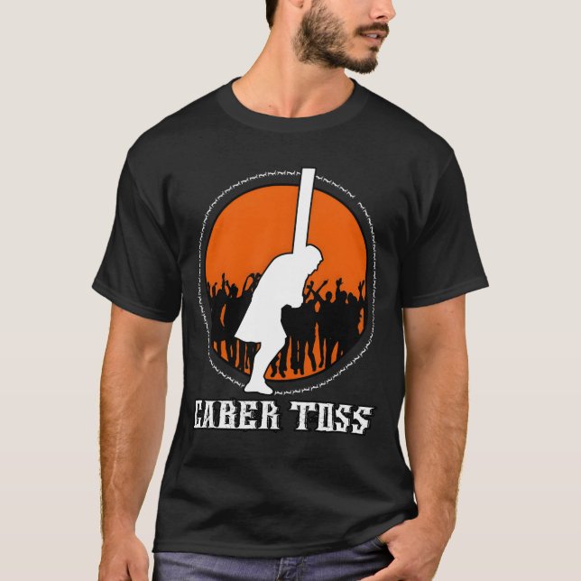 Cabeross Highland Games Lumbejack Sports Gift frie T-Shirt (Vorderseite)