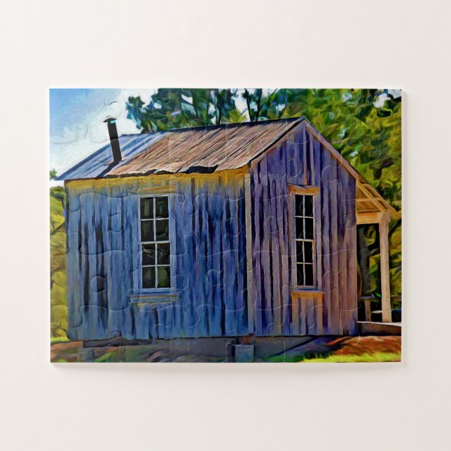 CABIN ART JIGSAW PUZZLE (Horizontal)