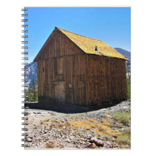 Cabin at Bennettville, Tioga Pass, CA Notizblock