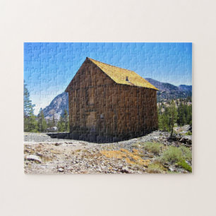 Cabin at Bennettville, Tioga Pass, CA Puzzle