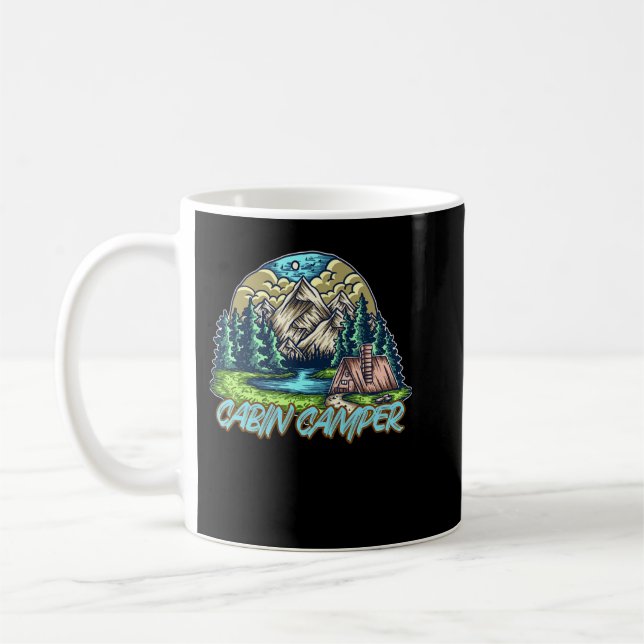 Cabin Camper Wanderfischen Zelt_654 Kaffeetasse (Links)