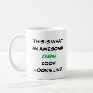 cabin cook, awesome kaffeetasse
