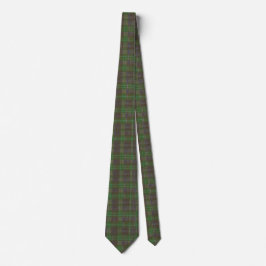 Cabin Forest Green Karo Krawatte