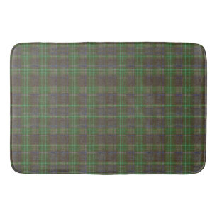 Cabin Forest Green Tartan Badematte