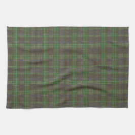 Cabin Forest Green Tartan Geschirrtuch