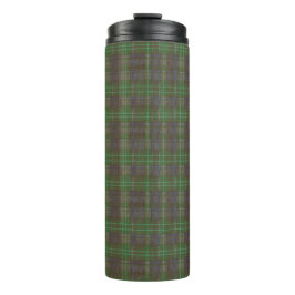 Cabin Forest Green Tartan Thermosbecher