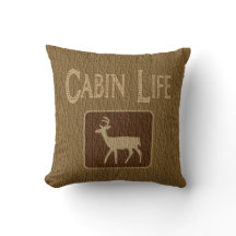 Cabin Life Pillow