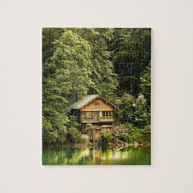 Cabin See-Haus Puzzle (Vertikal)