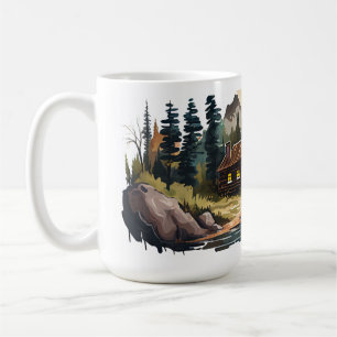 Cabin Serie 15 oz Klassische Tasse