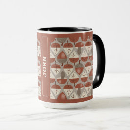 Cabincore Autumnal Stripes Tasse