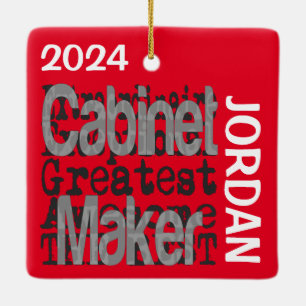 Cabinet Maker Extraordinaire CUSTOM Keramikornament