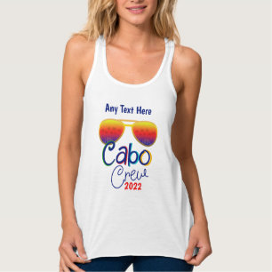 Cabo Crew Vacation Family Honeymoon Girls Group  Tank Top
