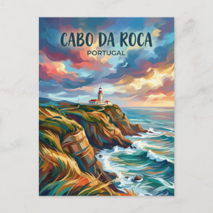 Cabo da Roca Portugal Postkarte