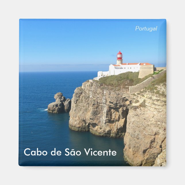 Cabo de São Vicente / Cape St. Vincent Magnet (Vorne)