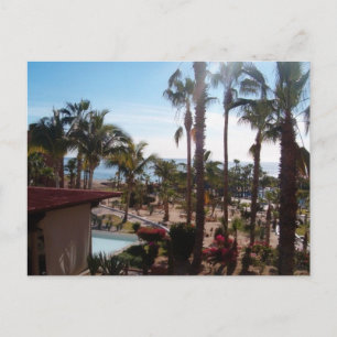 Cabo Hotelzimmer Aussicht Postkarte