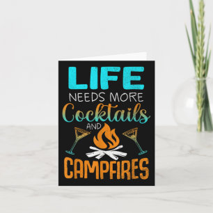 Cabo Life Schwanzes Campfeuer See Bum Camping Wood Karte