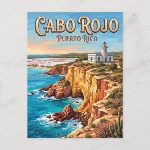 Cabo Rojo Puerto Rico Postkarte