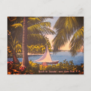 Cabo Rojo, Puerto Rico - Strand bei Joyuda Postkarte