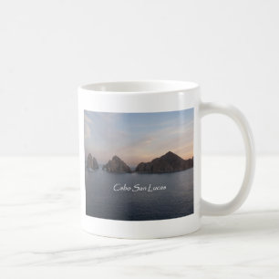 Cabo San Lucas am Sonnenuntergang Kaffeetasse