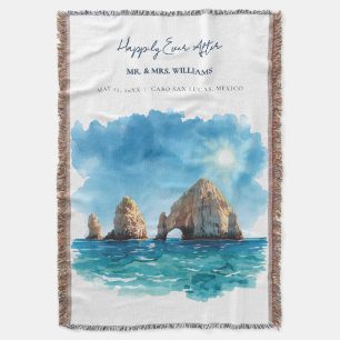 Cabo San Lucas Aquarell Glücklich bis ans Ende Decke