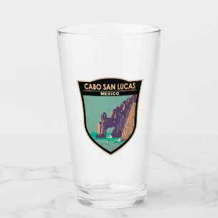 Cabo San Lucas Arch Mexiko Retro-Distressed-Kreis Glas