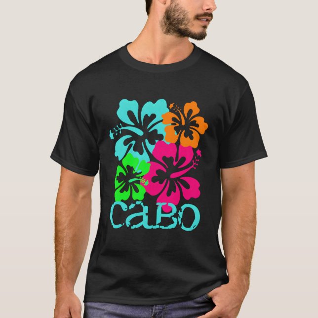 Cabo San Lucas Beach Tropical T-Shirt (Vorderseite)