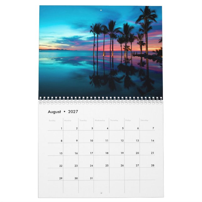 Cabo San Lucas Calendar Kalender (Aug 2027)