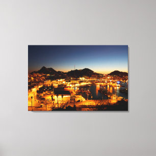 Cabo San Lucas Cityscape bei Sunset, Mexiko Leinwanddruck