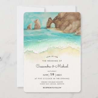 Cabo San Lucas | El Arco | HOCHZEIT IN URLAUBSORT Einladung