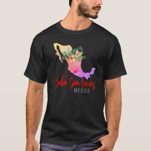 Cabo San Lucas Karte Matching Vacation Family Girl T-Shirt