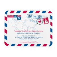 Cabo San Lucas Mexico Airmail | Save the Date 3x4