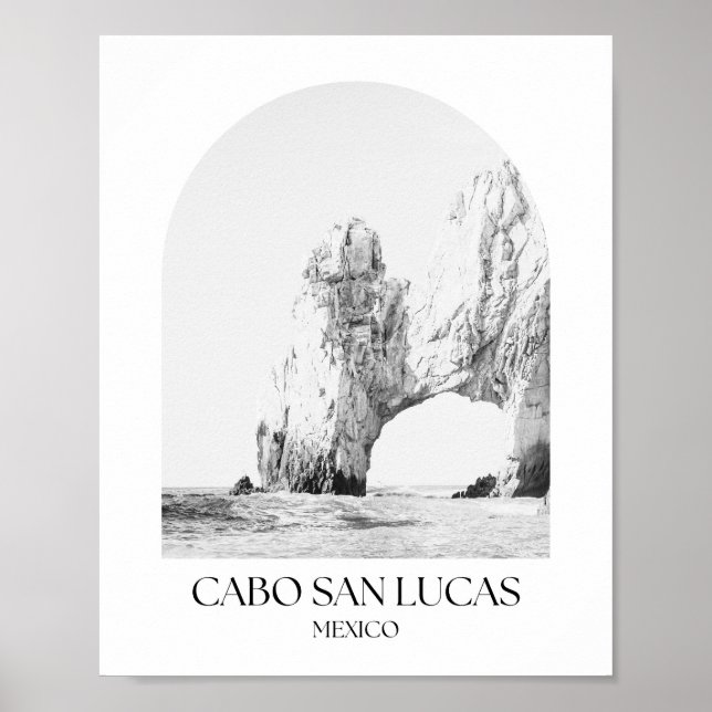 Cabo San Lucas Mexico Arch Foto Print Poster (Vorne)